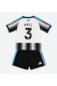 Newcastle United Lewis Hall #3 Babyklær Hjemme Fotballdrakt til barn 2026-27 Korte ermer (+ Korte bukser)